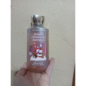 Body Works bright christmas morning shower gel NEW 10fl oz Holiday aloe & vit E